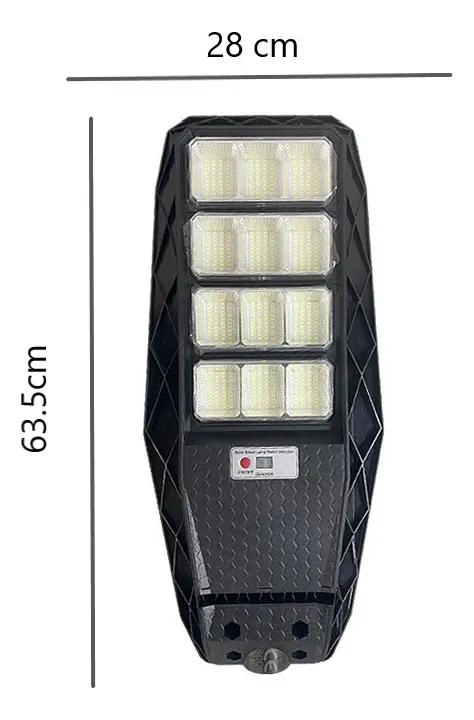 FOCO LED REFLECTOR SOLAR 400W 6500K CON MANDO - 2
