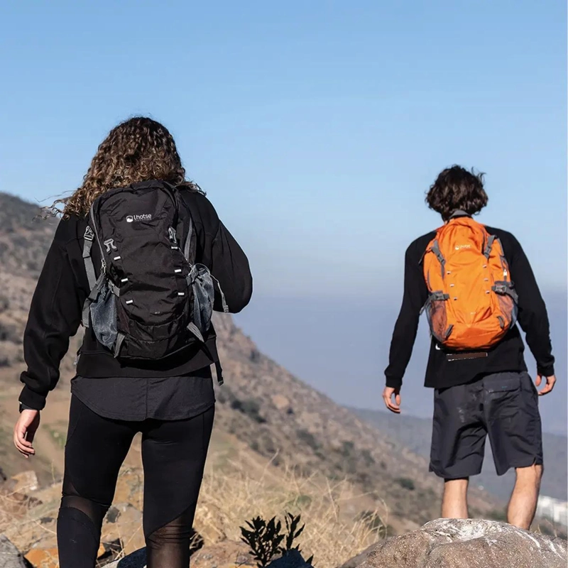 MOCHILA OUTDOOR PLEGABLE 25L NARANJA - 2