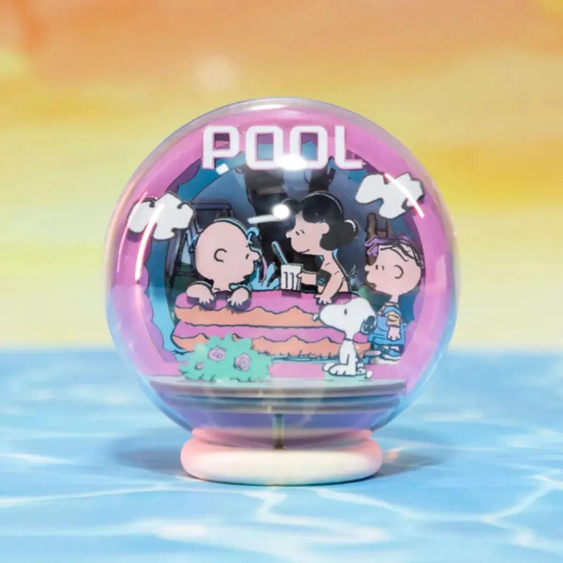 PUZZLE 3D BOLA DE CRISTAL SNOOPY COOL POOL 27 PIEZAS - 2