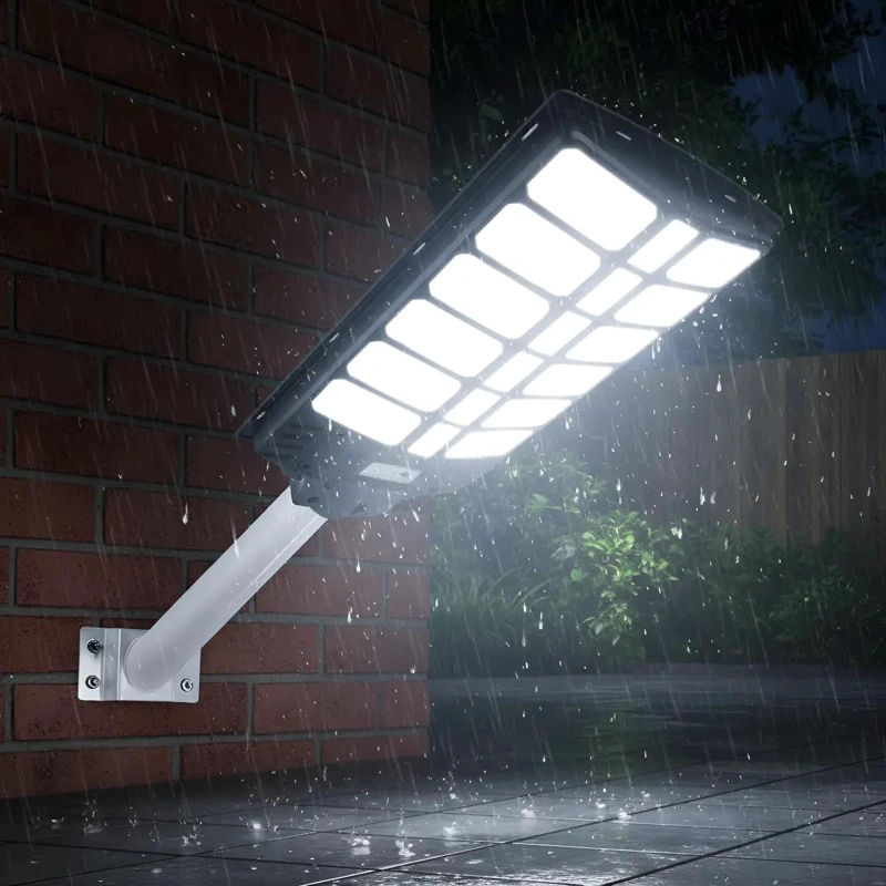 FOCO SOLAR LED GRANDE 1800W CON CONTROL Y SOPORTE - 4
