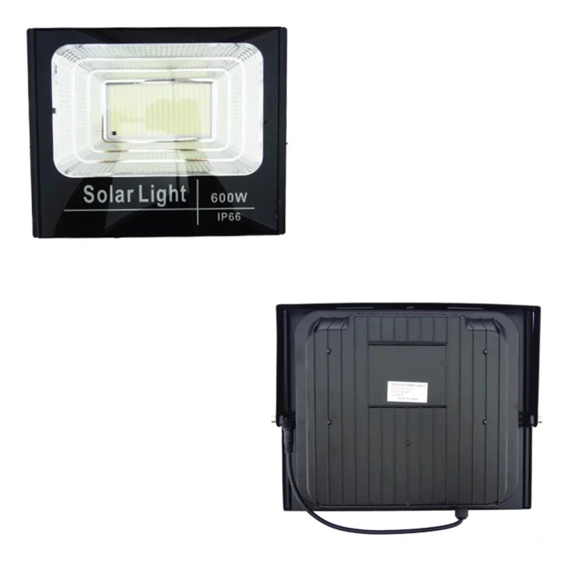 PROYECTOR SOLAR LED 600W CON 380 LEDS Y PANEL SOLAR - 2