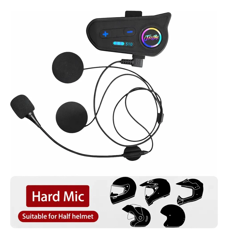 INTERCOMUNICADOR BLUETOOTH PARA CASCO DE MOTO - 2