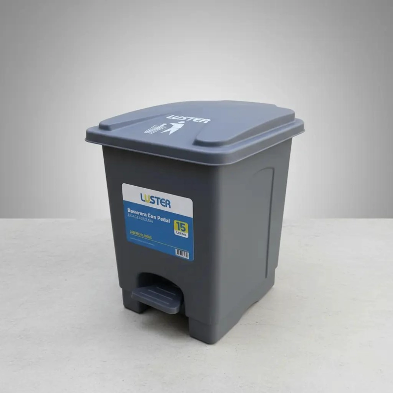 BASURERO EMPOTRABLE DE COCINA 15 L GRIS MANUAL - 3