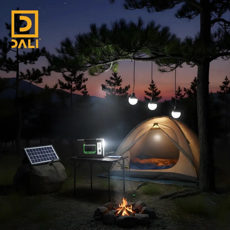 KIT SOLAR CON RADIO BLUETOOTH Y 3 FOCOS LED - 3