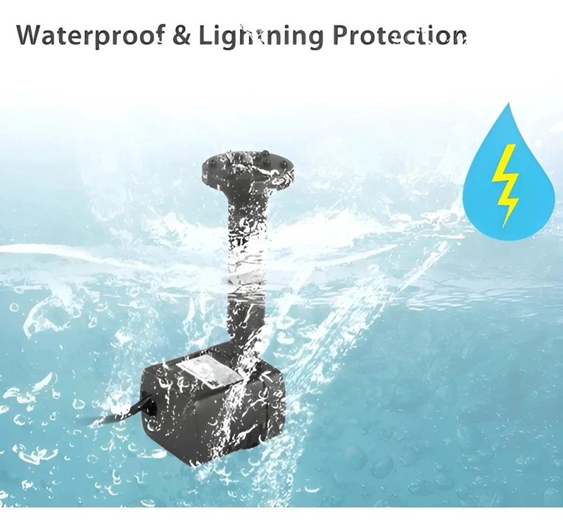 BOMBA SUMERGIBLE SOLAR 1.4W PARA AGUA - 2