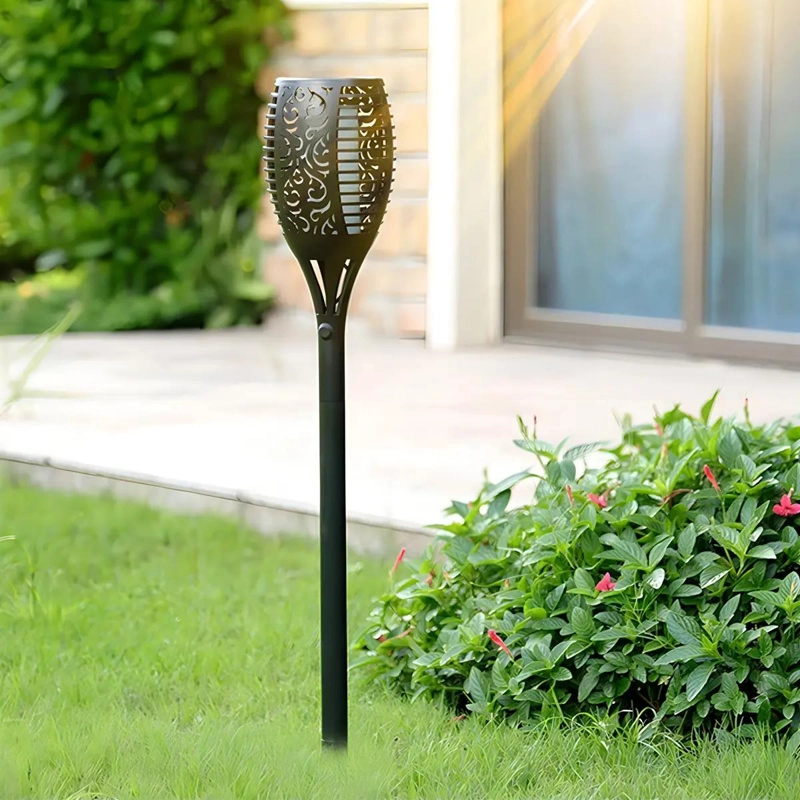 ANTORCHA SOLAR LED IMPERMEABLE PARA EXTERIOR 51CM - 4