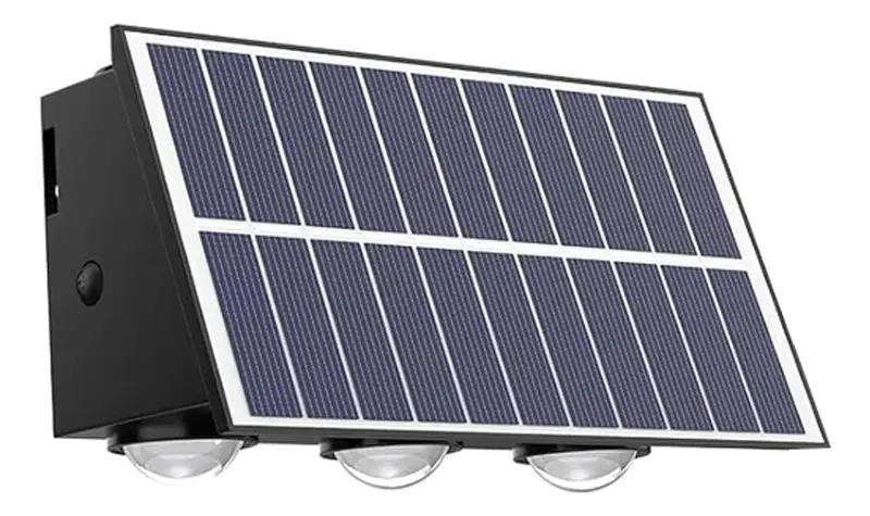 LAMPARA SOLAR BIFOCAL DECORATIVA CON LEDS - 1