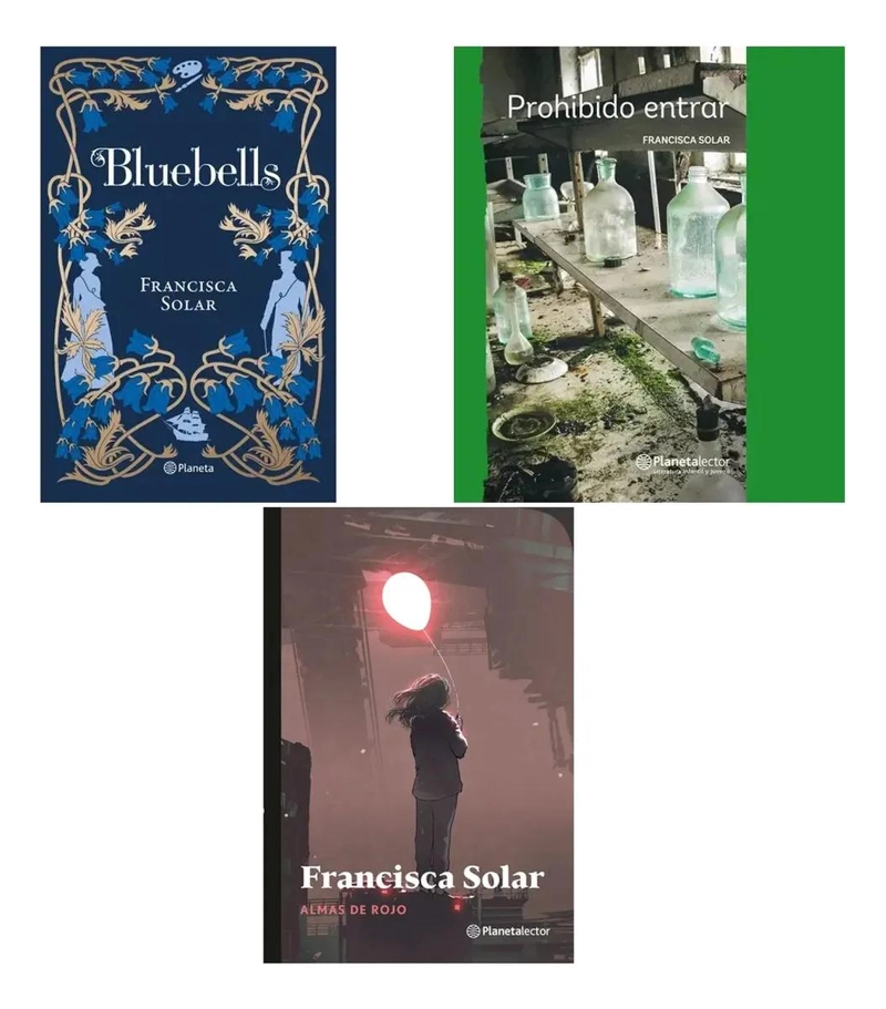 PACK 3 LIBROS BLUEBELLS Y PROHIBIDO ENTRAR - 1