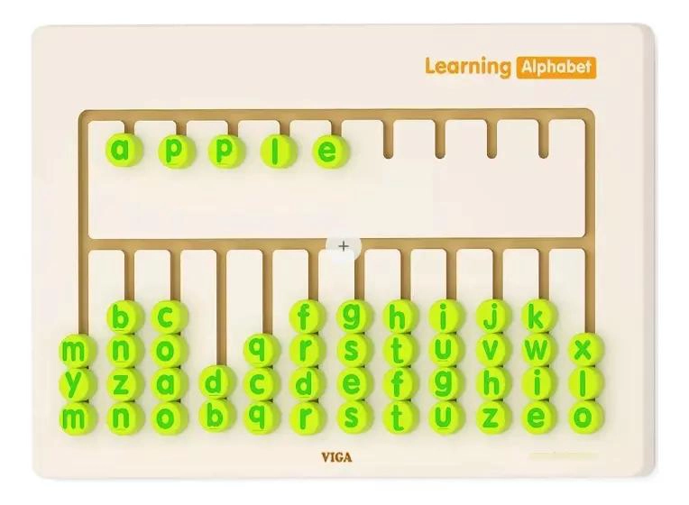 JUEGO DIDACTICO DE MADERA ALFABETO PARA PARED - 1