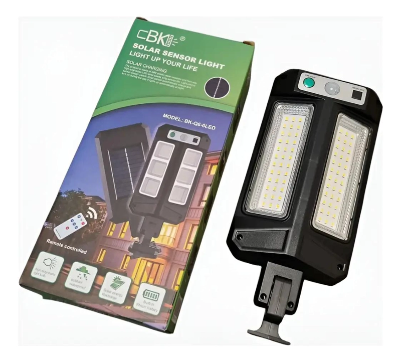 REFLECTOR LED SOLAR CON SENSOR DE MOVIMIENTO - 4