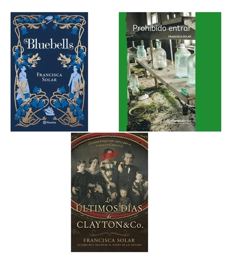 PACK 3 LIBROS BLUEBELLS Y PROHIBIDO ENTRAR - 1