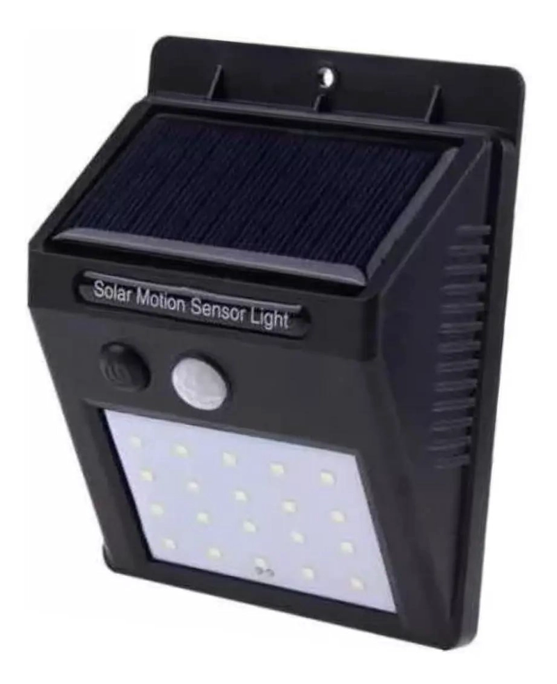 PACK 3 FOCOS SOLARES LED CON SENSOR DE MOVIMIENTO 40 LEDS - 4