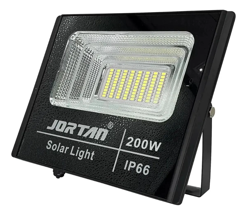 FOCO LED 200W CON PANEL SOLAR PARA EXTERIORES - 2