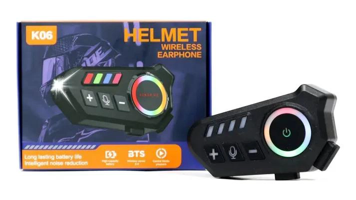 INTERCOMUNICADOR AURICULAR PARA CASCO DE MOTO - 2