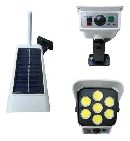 PACK 6 FOCOS SOLARES TIPO CAMARA CON SENSOR 150W - 4