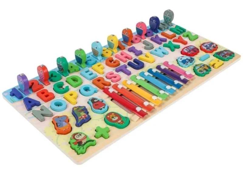 PUZZLE 3D MAGNE TICO JUEGO DE PESCA - 4