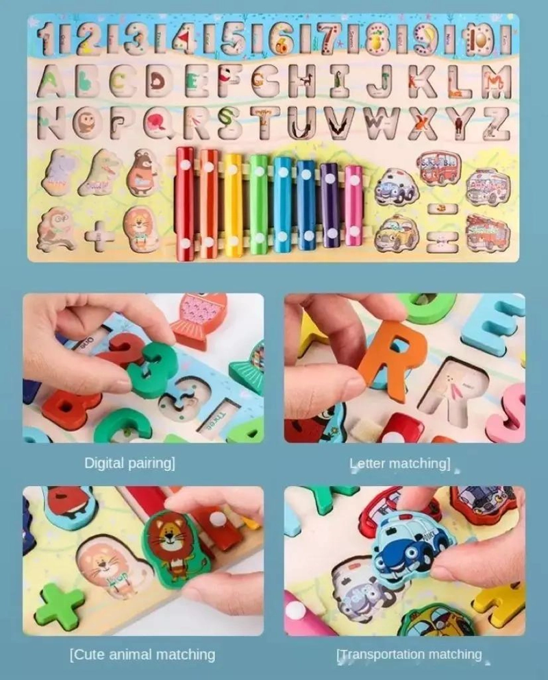 PUZZLE 3D MAGNE TICO JUEGO DE PESCA - 5