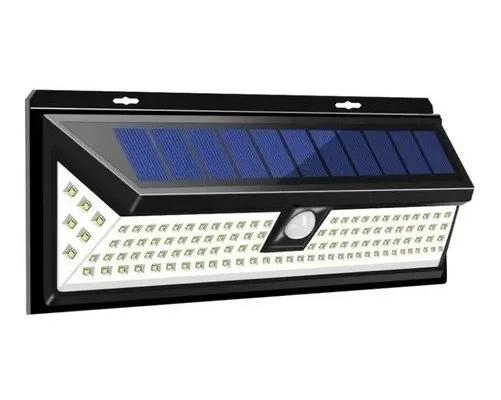 FOCO SOLAR EXTERIOR 120 LED CON SENSOR DE LUZ - 1