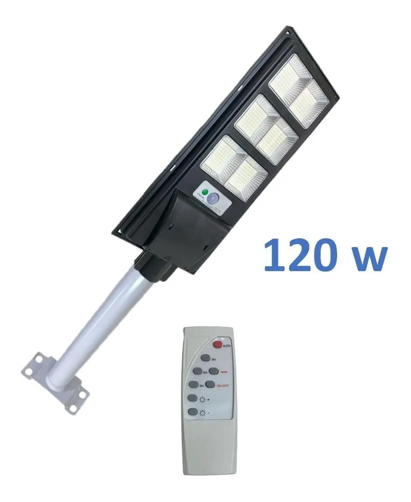 PACK 2 FOCOS SOLARES 120W PARA EXTERIOR Y POSTE - 3