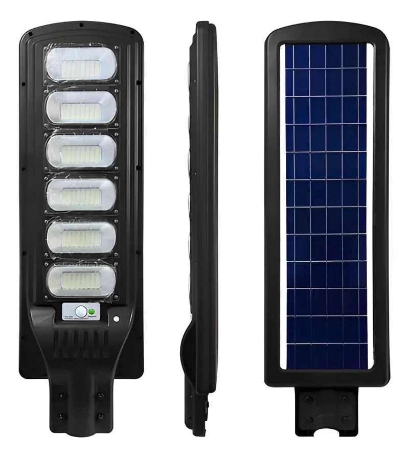 FOCO SOLAR LED 300W CON POSTE Y CONTROL REMOTO - 1