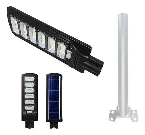 FOCO SOLAR LED 300W CON POSTE Y CONTROL REMOTO - 3