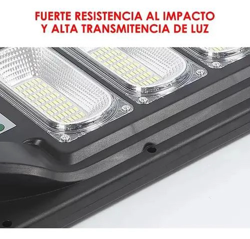 FOCO SOLAR LED 300W CON POSTE Y CONTROL REMOTO - 5