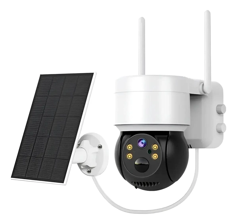 CAMARA SOLAR IP 1080P INALAMBRICA 360° PARA EXTERIORES - 1