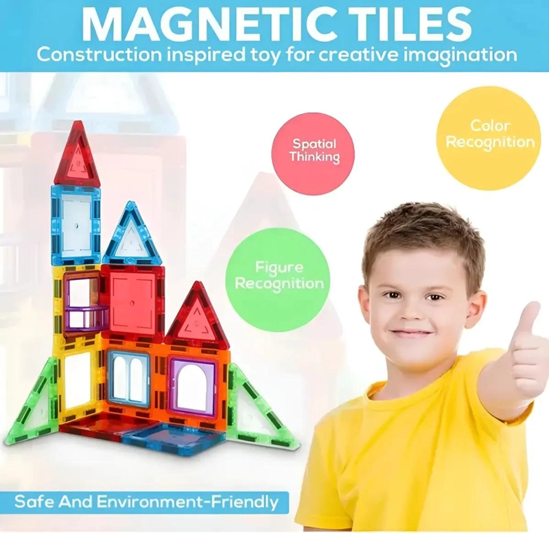 JUGUETE MAGNE TICO 22 PIEZAS PARA NIÑOS - 3
