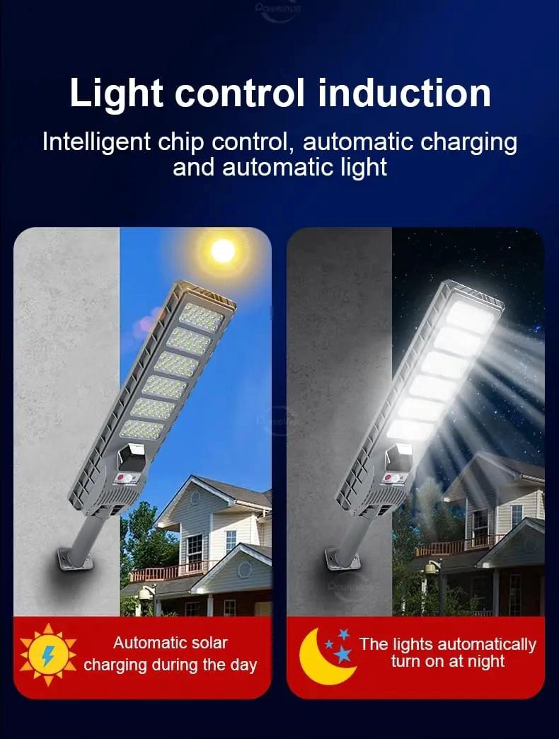 LAMPARA SOLAR CON SENSOR DE MOVIMIENTO INTEGRADA - 5