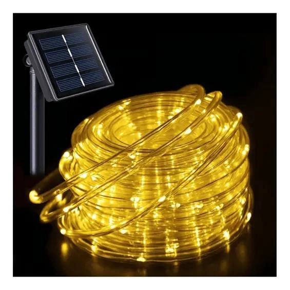 MANGUERA LED SOLAR NAVIDEÑA 12 METROS - 1