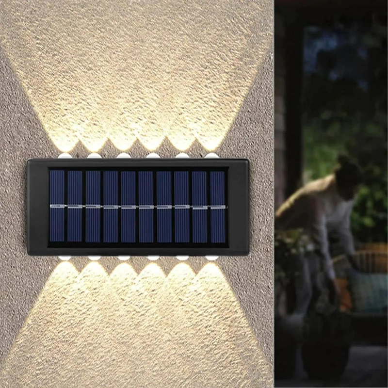 PACK 2 LAMPARAS SOLARES 12 LED PARA EXTERIOR - 3