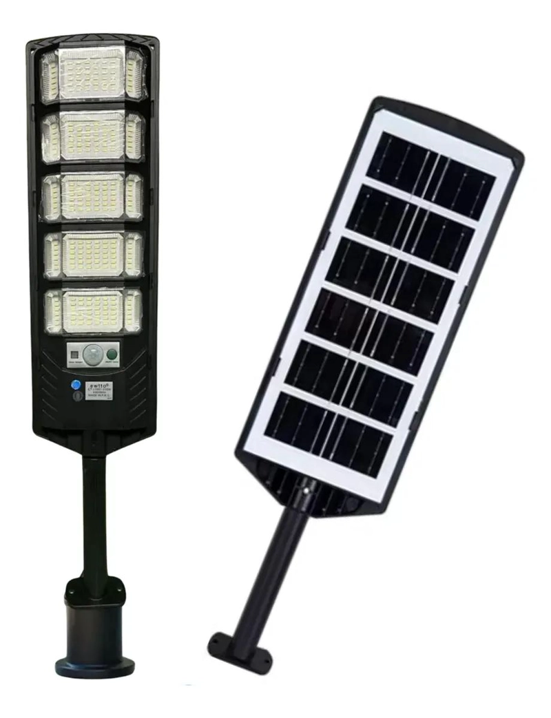 FOCO SOLAR LED 500W EXTERIOR CON SENSOR Y CONTROL - 1