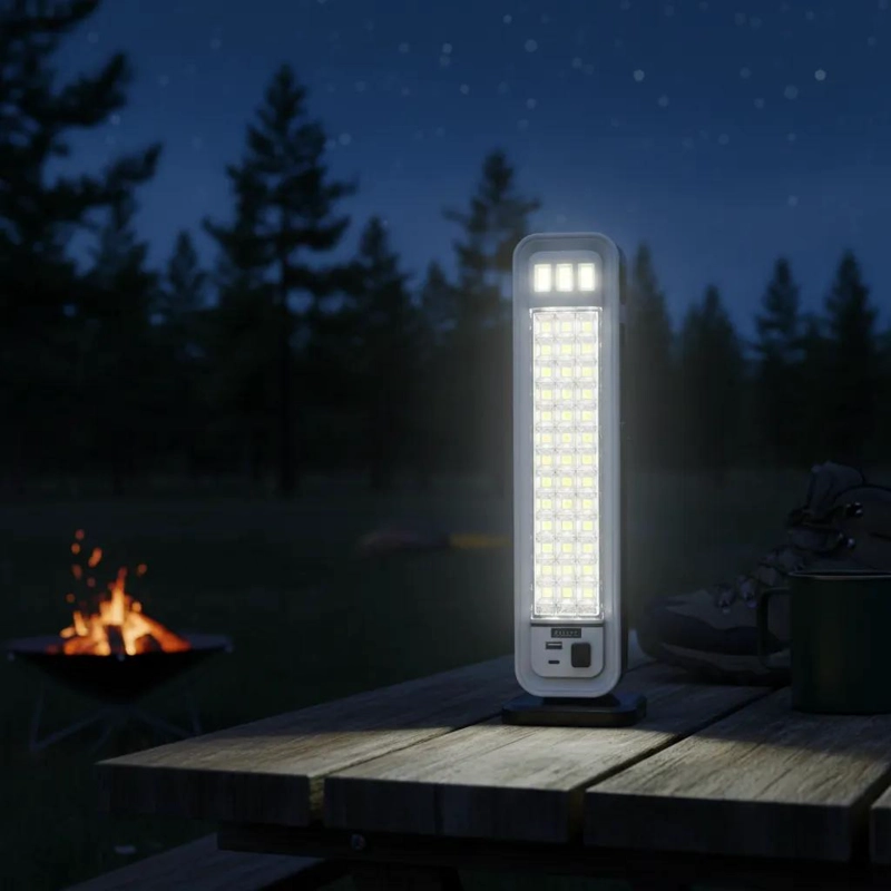 LAMPARA DE EMERGENCIA SOLAR RECARGABLE 51 LED 45W - 4