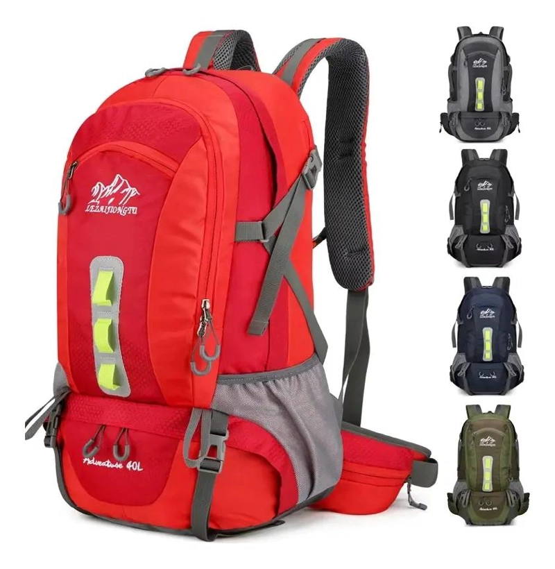 MOCHILA IMPERMEABLE 40L PARA CAMPING Y SENDERISMO - 5
