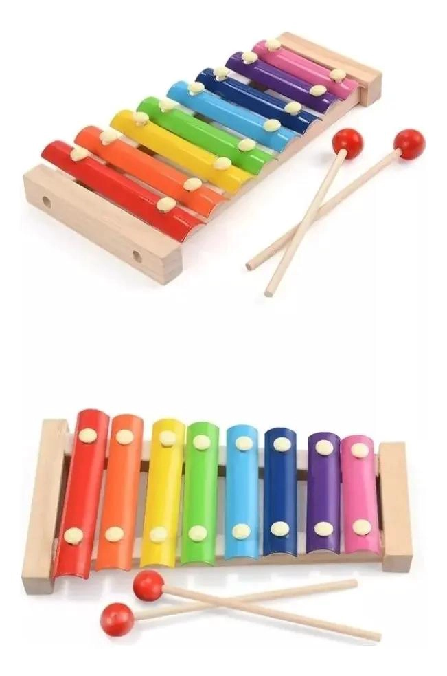 PACK 5 JUGUETES DIDACTICOS DE MADERA PARA NIÑOS - 4