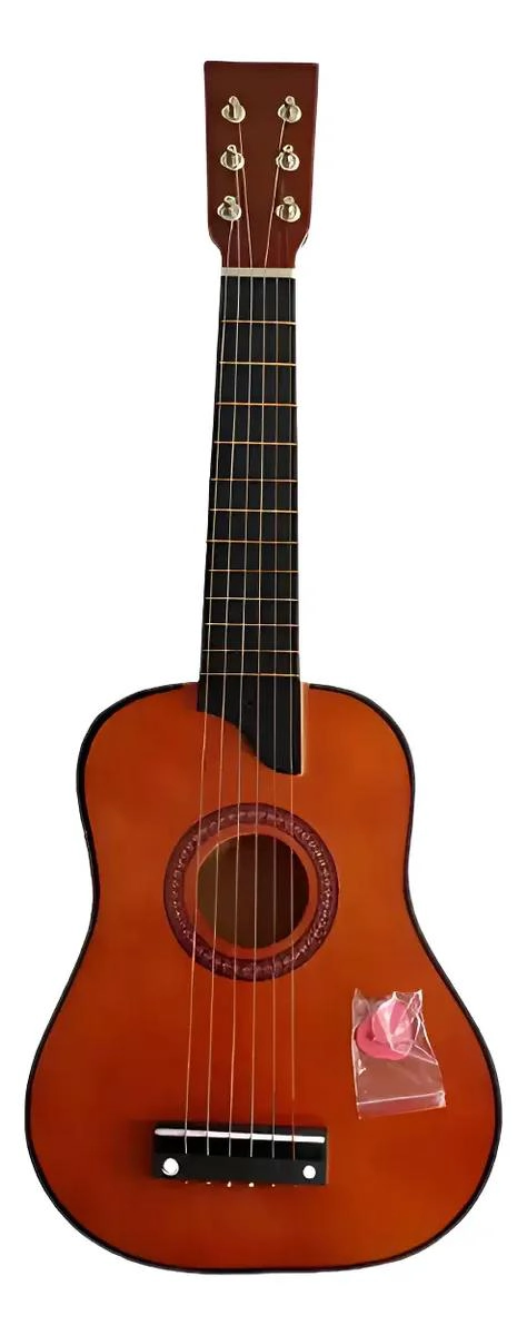 GUITARRA ACUSTICA DE MADERA PARA NIÑOS GRANDE - 1