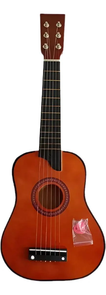 GUITARRA ACUSTICA DE MADERA PARA NIÑOS GRANDE - 2