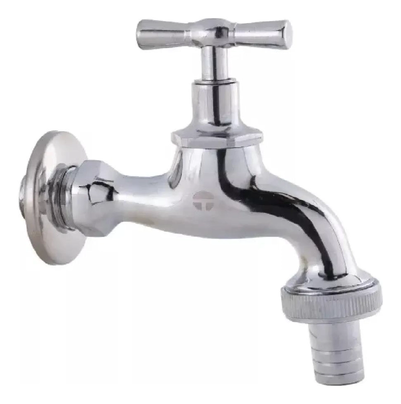 LLAVE PARA LAVADERO CON FLANGE 1/2 X 3/4 - 1