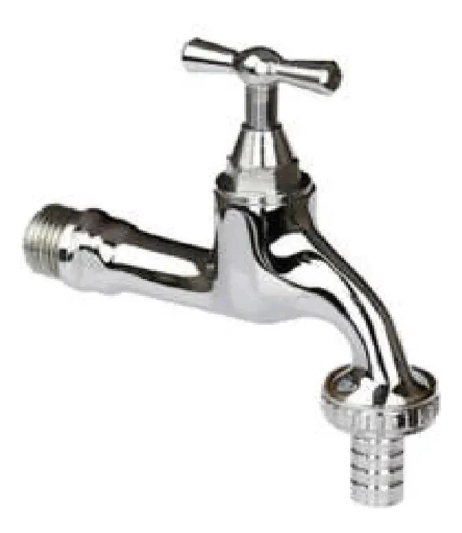LLAVE PARA LAVADERO CON FLANGE 1/2 X 3/4 - 2