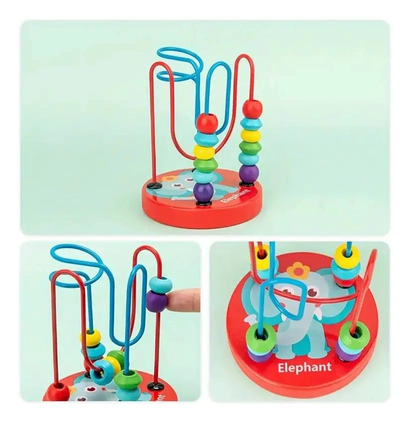SET MONTESSORI 5 EN 1 DE JUGUETES DE MADERA - 4