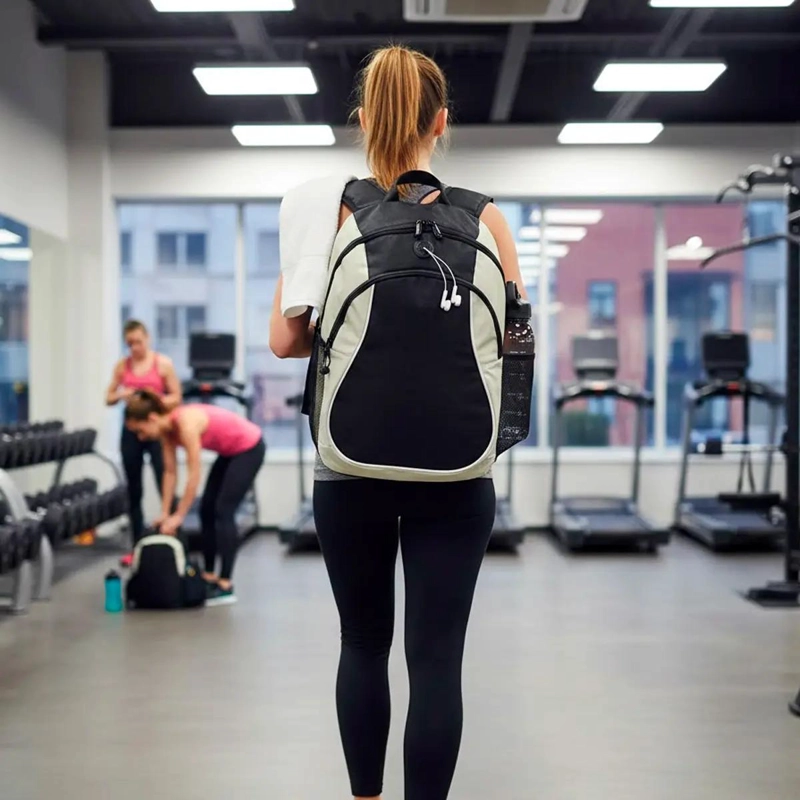MOCHILA URBANA 20 L CON ORGANIZADOR Y SALIDA DE AUDIO - 3