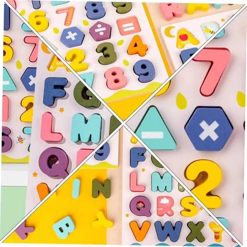 PUZZLE DE MADERA ABECEDARIO ENCAJABLE - 5
