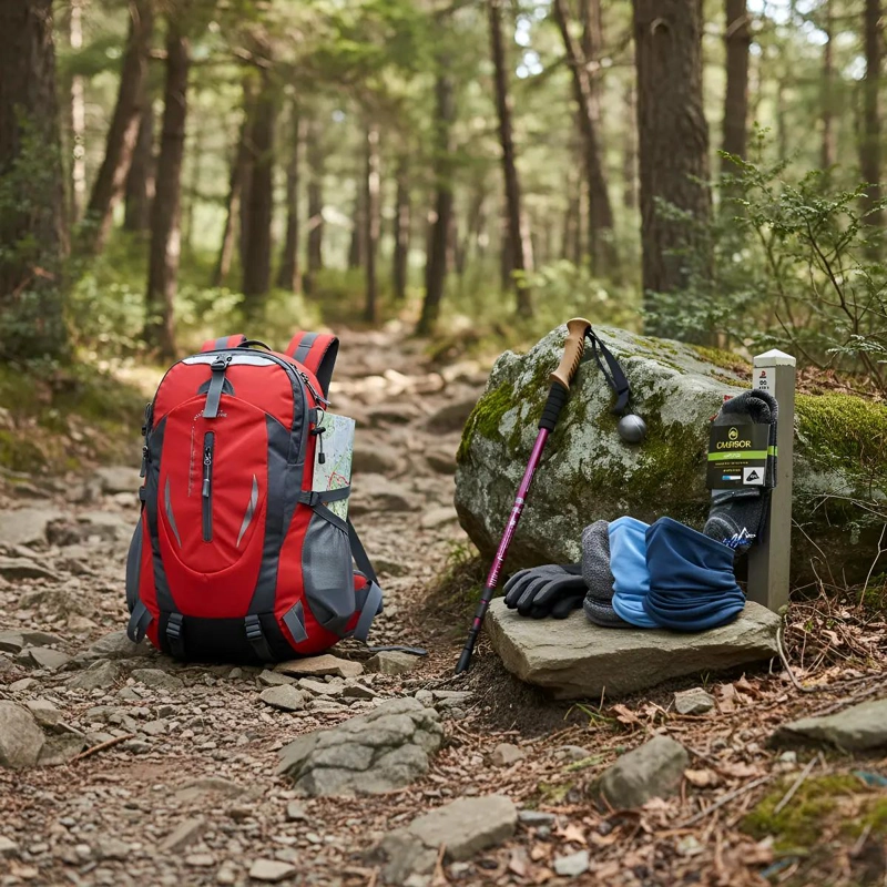 PACK MOCHILA TREKKING 40 LTS PARA EXCURSION Y VIAJE - 5