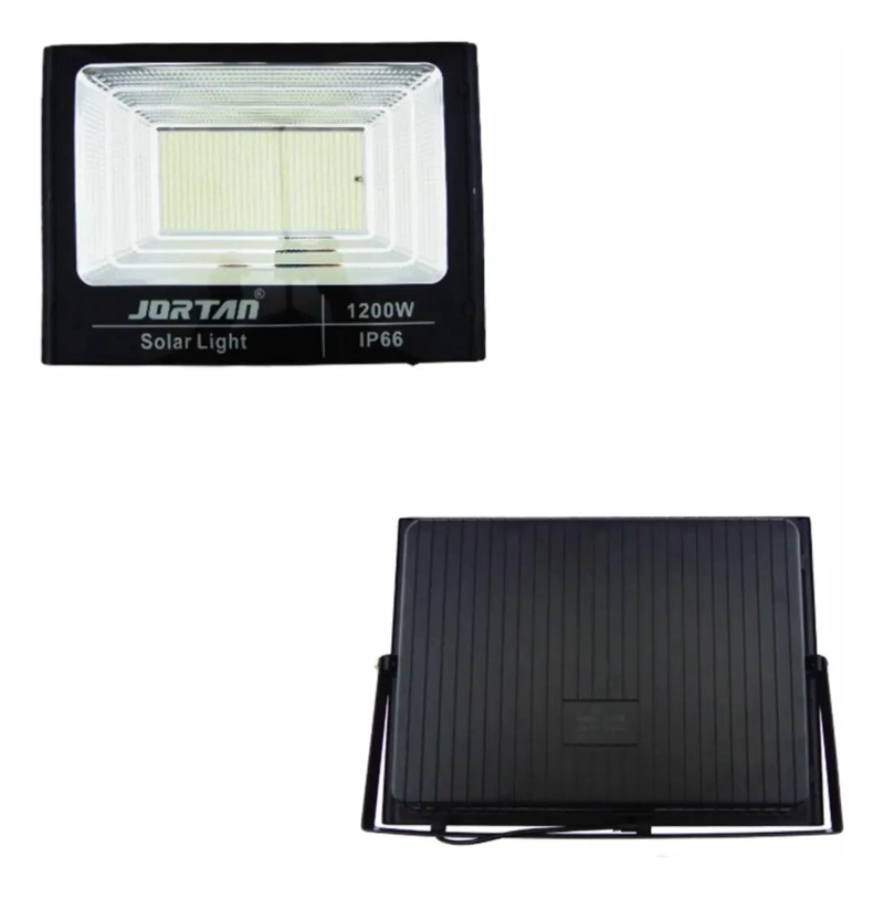 PROYECTOR LED SOLAR 1200W CON PANEL SOLAR - 2