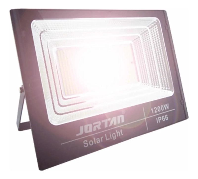 PROYECTOR LED SOLAR 1200W CON PANEL SOLAR - 3