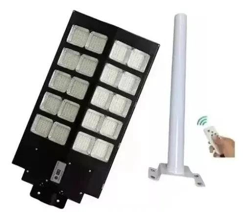 FOCO SOLAR 1000W CON POSTE Y PANEL GRANDE - 4