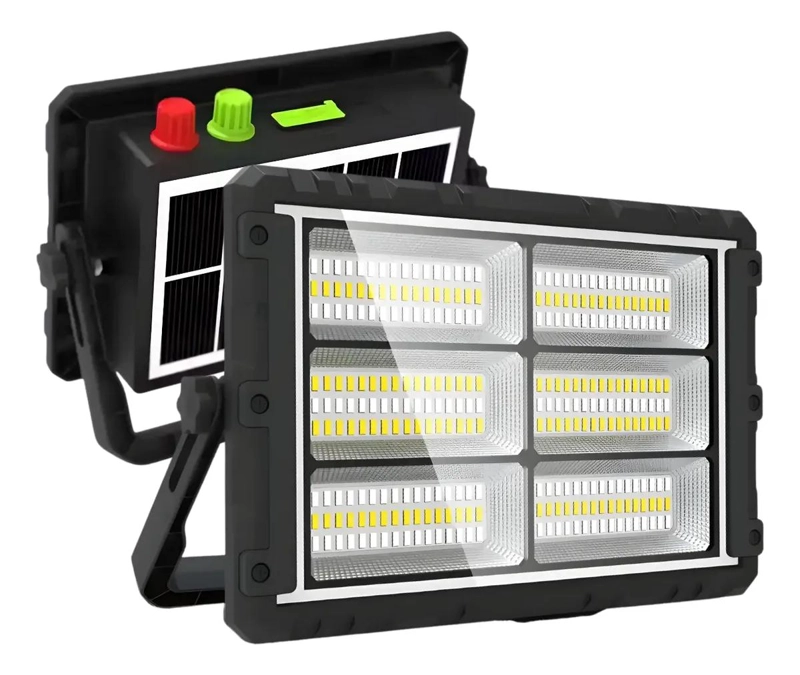 FOCO LED SOLAR PORTATIL 300W RECARGABLE - 1
