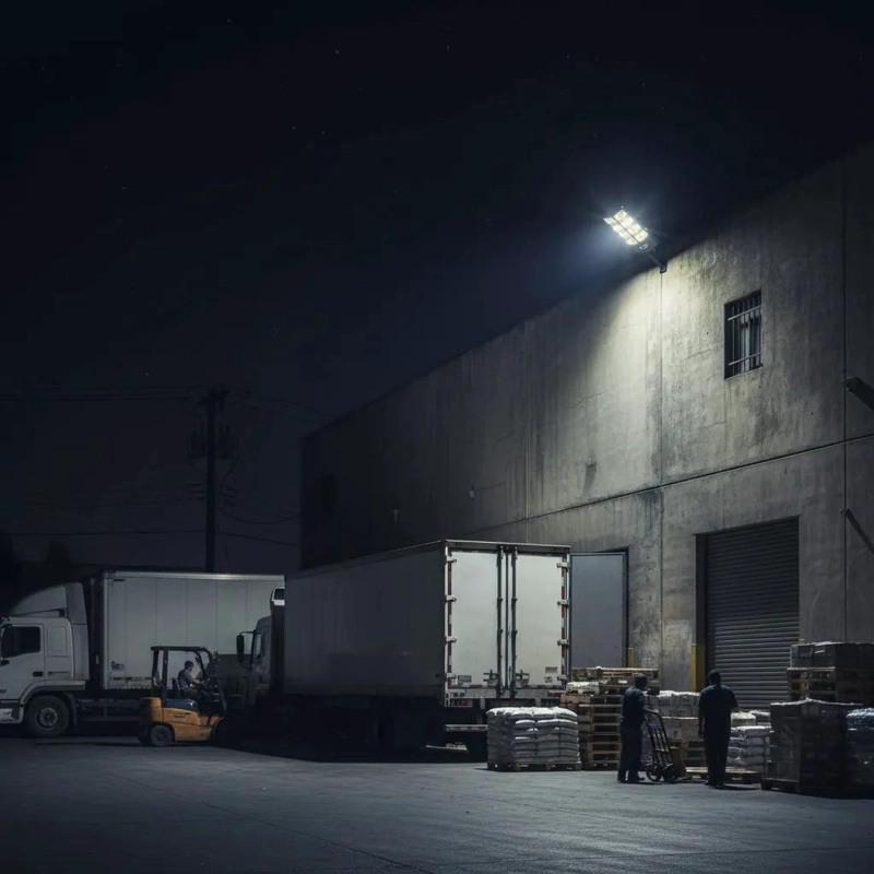 PACK 2 FOCOS LED SOLARES 200W CON SENSOR Y CONTROL - 4