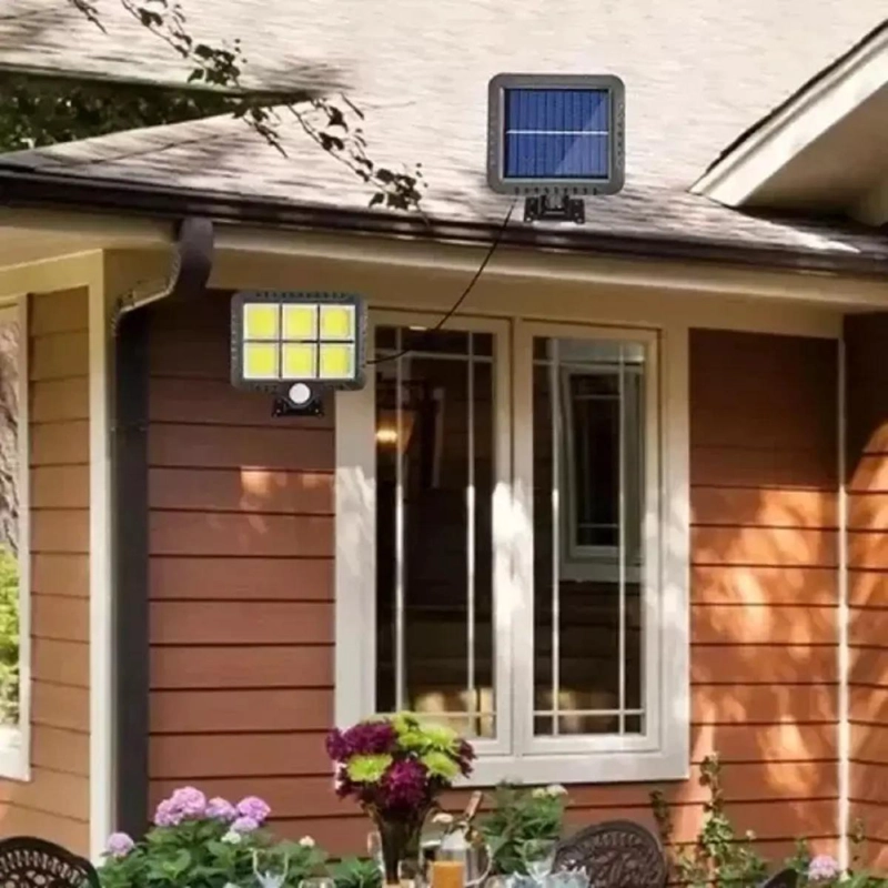 FOCO LED SOLAR PARA EXTERIORES CON SENSOR DE MOVIMIENTO - 4