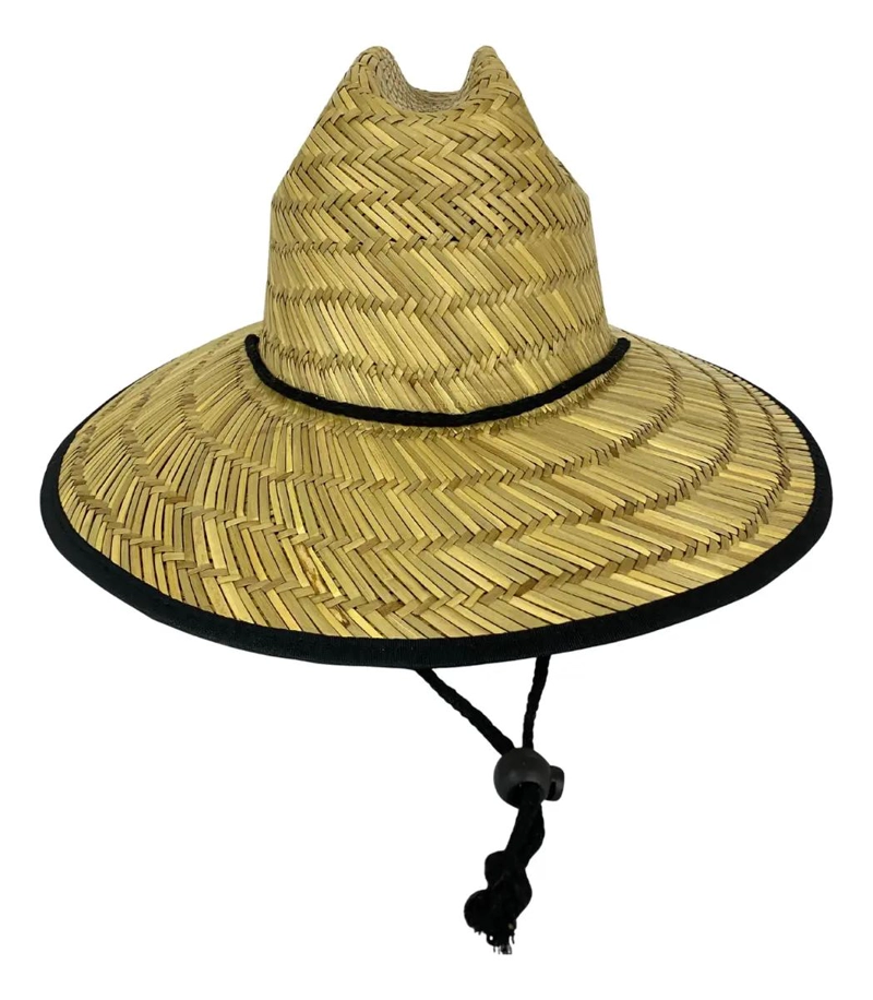 SOMBRERO DE PAJA UNISEX CON TIRA AJUSTABLE - 2